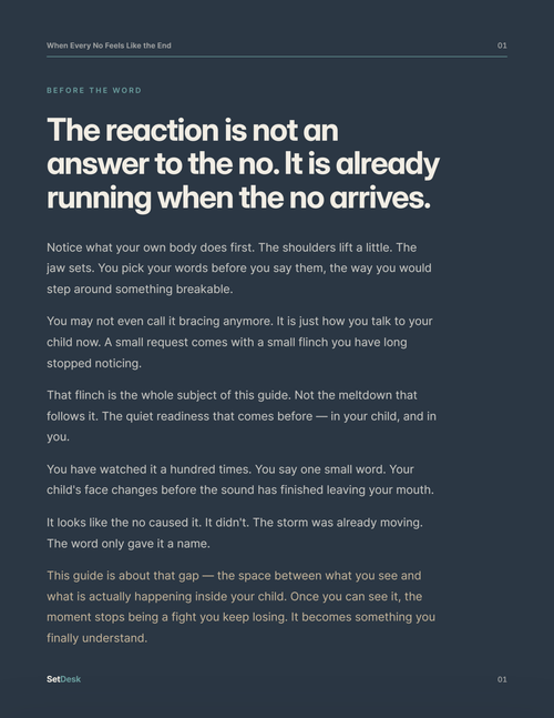 ADHD & Parenting: When Every No Feels Like the End