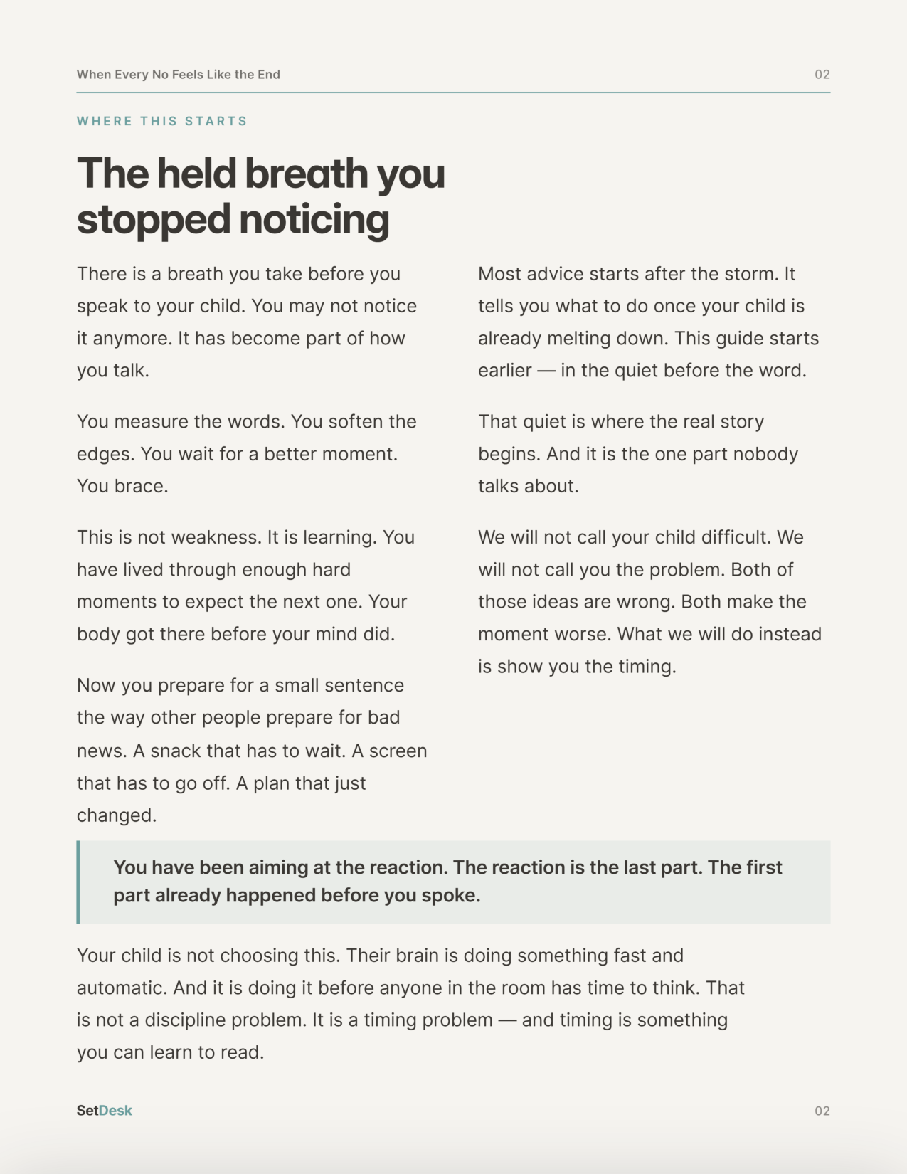 ADHD & Parenting: When Every No Feels Like the End