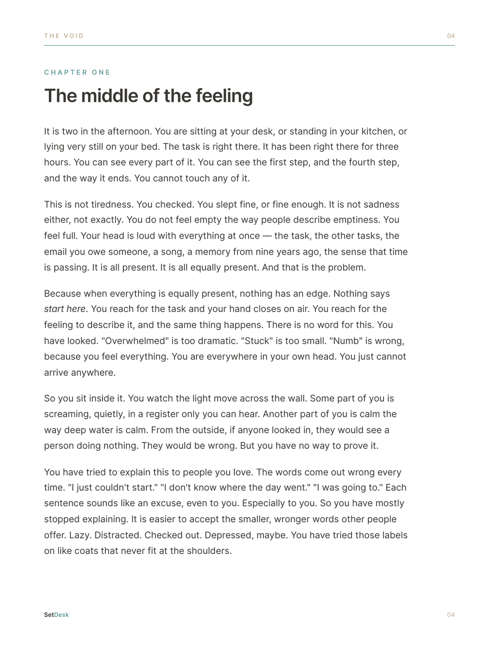 The Void