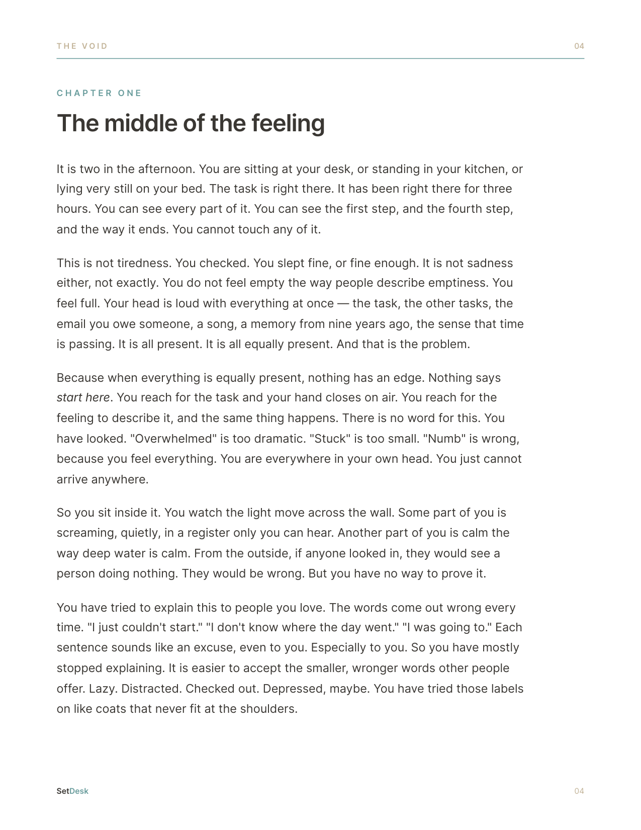 The Void