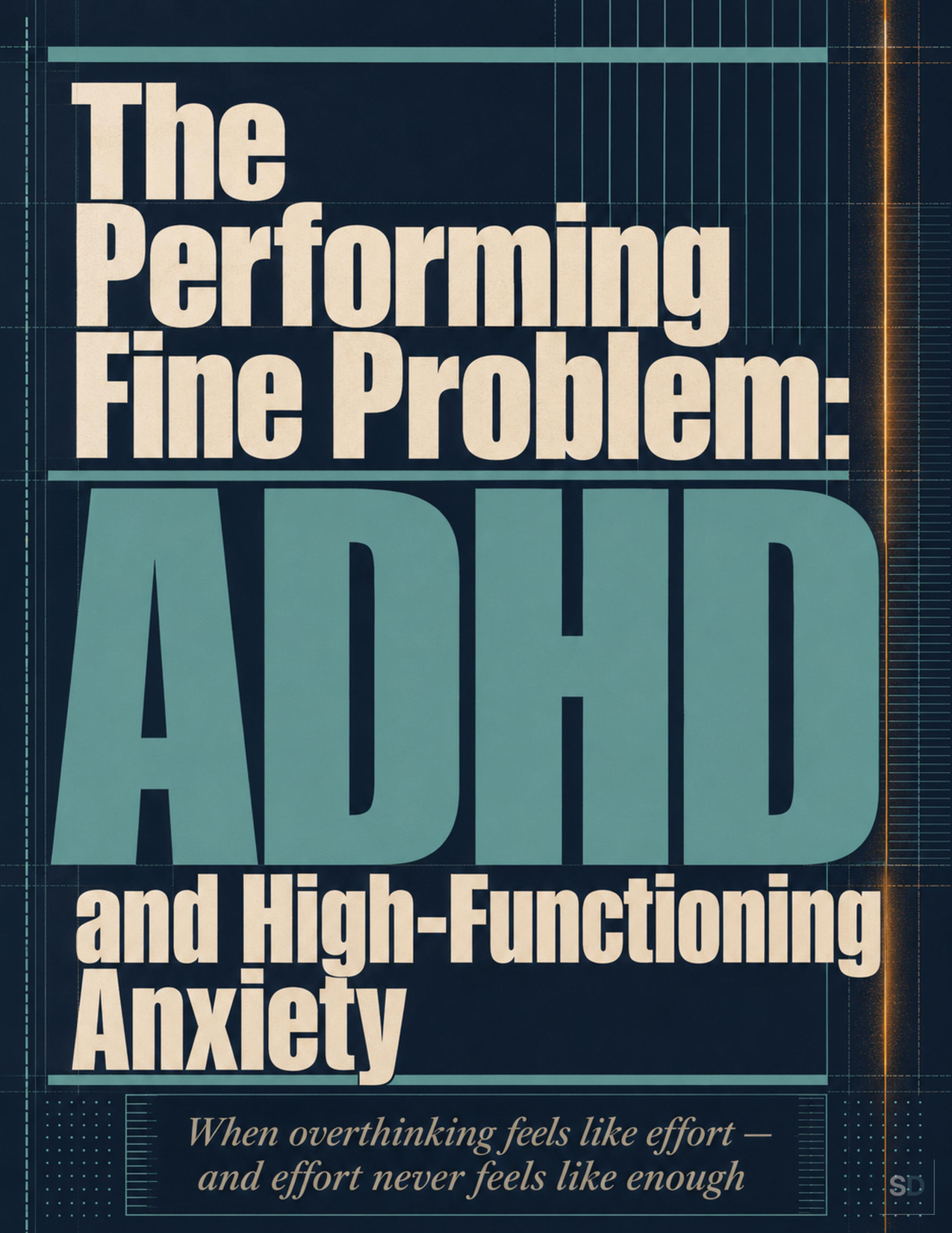 The Performing Fine Problem: ADHD and High-Functioning Anxiety