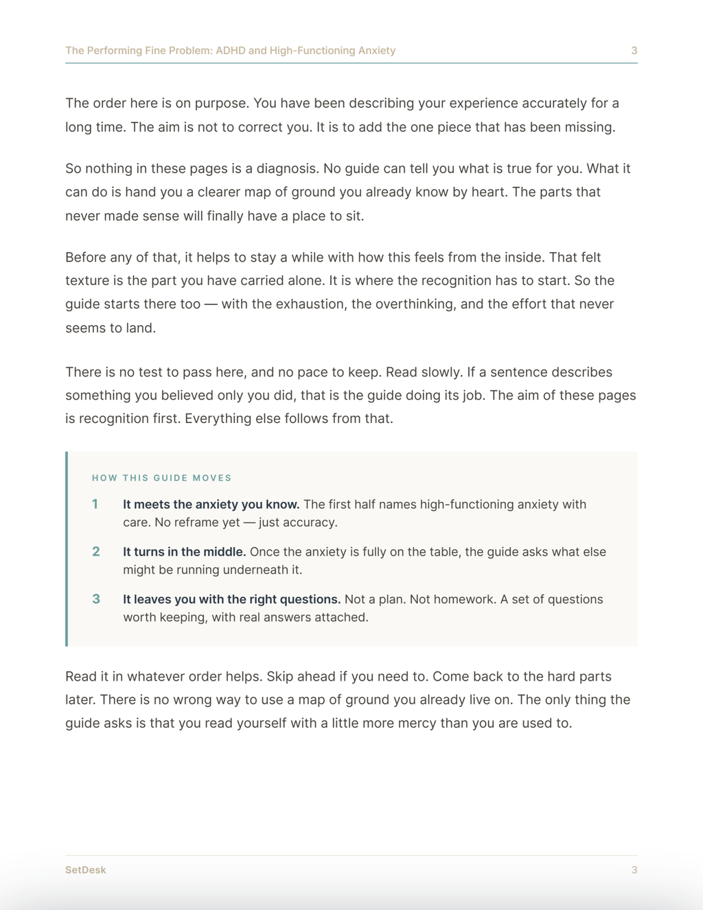 The Performing Fine Problem: ADHD and High-Functioning Anxiety